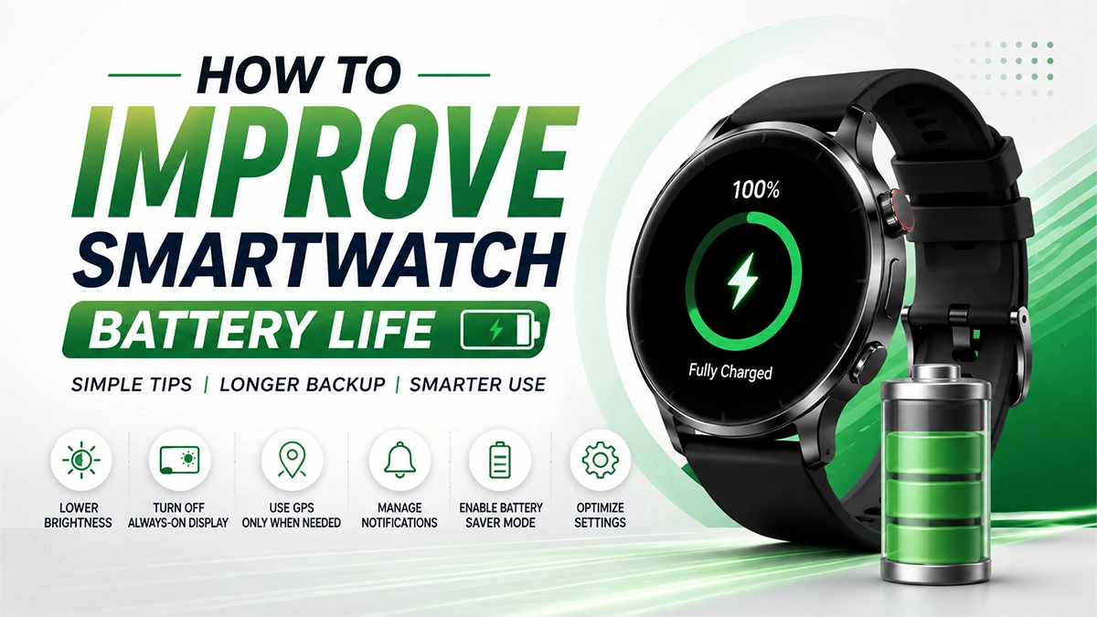 How to Improve Smartwatch Battery Life: Simple Tips for Longer Battery Backup