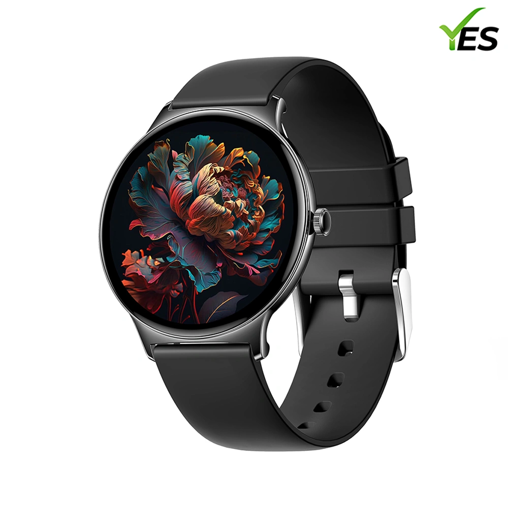 YES Slim Sense AMOLED Bluetooth Calling Smartwatch with Health & Fitness Tracking