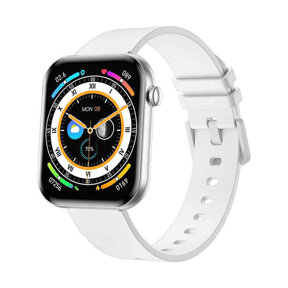 YES Slim Zen 1.85″ AMOLED Bluetooth Calling Smartwatch with Health & Fitness Tracking