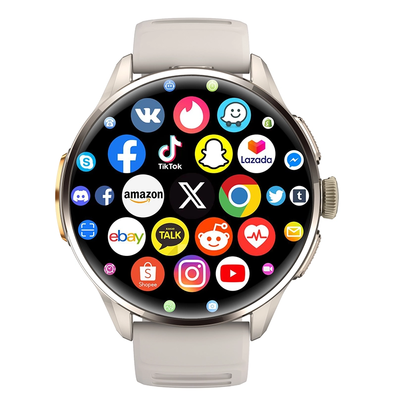 YES Power Link Pro 4G Android Smartwatch – 3GB+32GB, Rotating Camera & SIM Support