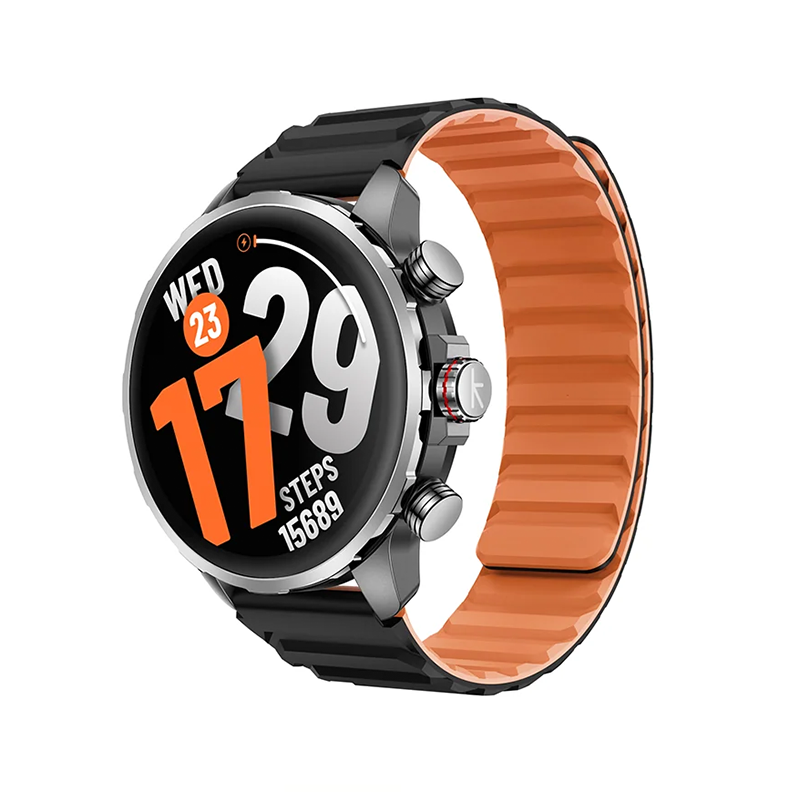 Kieslect Kr 3 Smart Watch – 1.5″ AMOLED, Dual-Band GPS, Bluetooth Calling, 5ATM & 500mAh Battery
